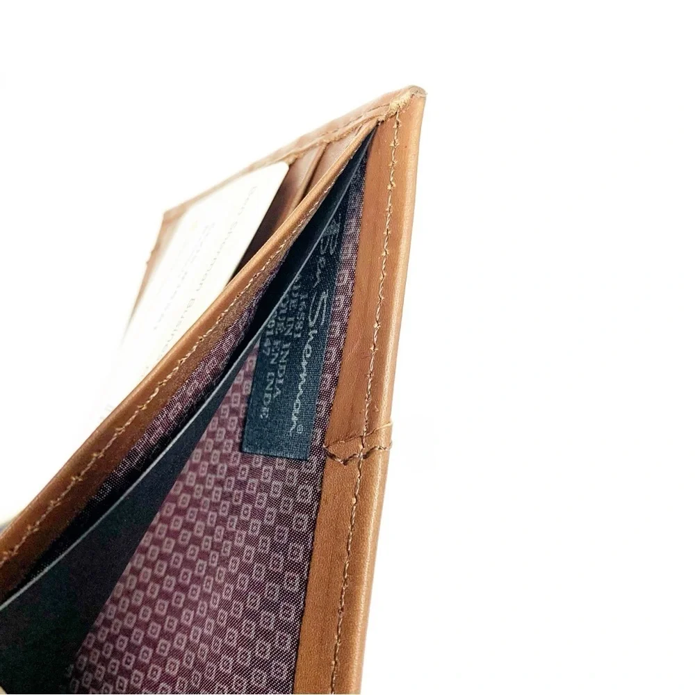 Ben Sherman Light Brown Leather RFID Wallet with Gift Box